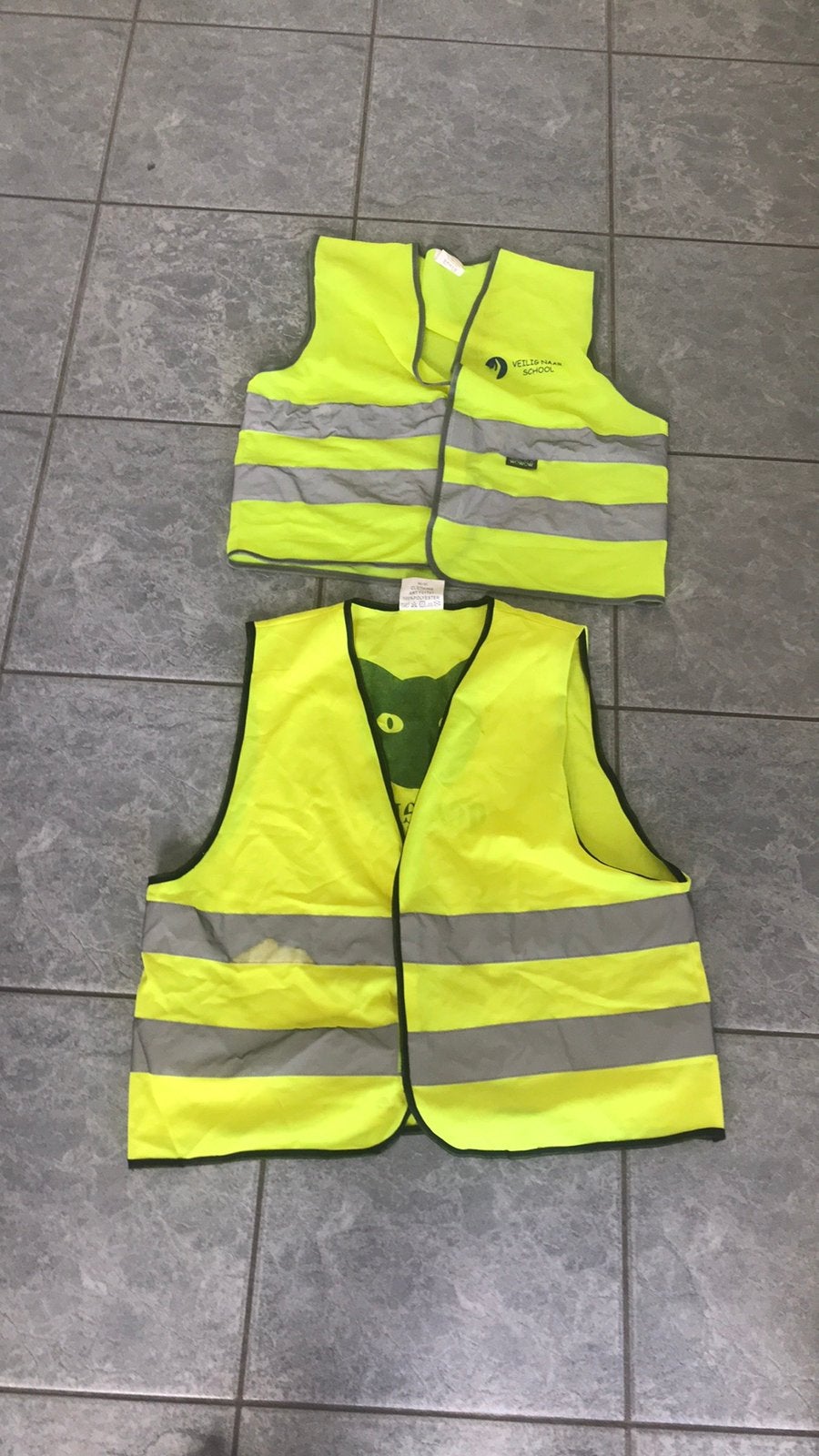 Fluovest veiligheidsvest, Ophalen of Verzenden, Zo goed als nieuw