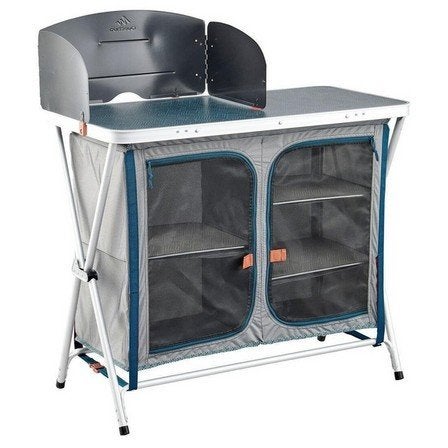 Quecha keuken camping, Ophalen