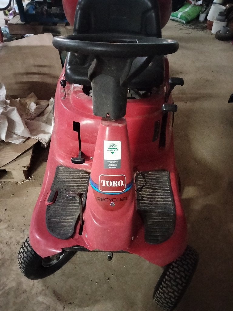 toro zitmaaier, Enlèvement, Utilisé
