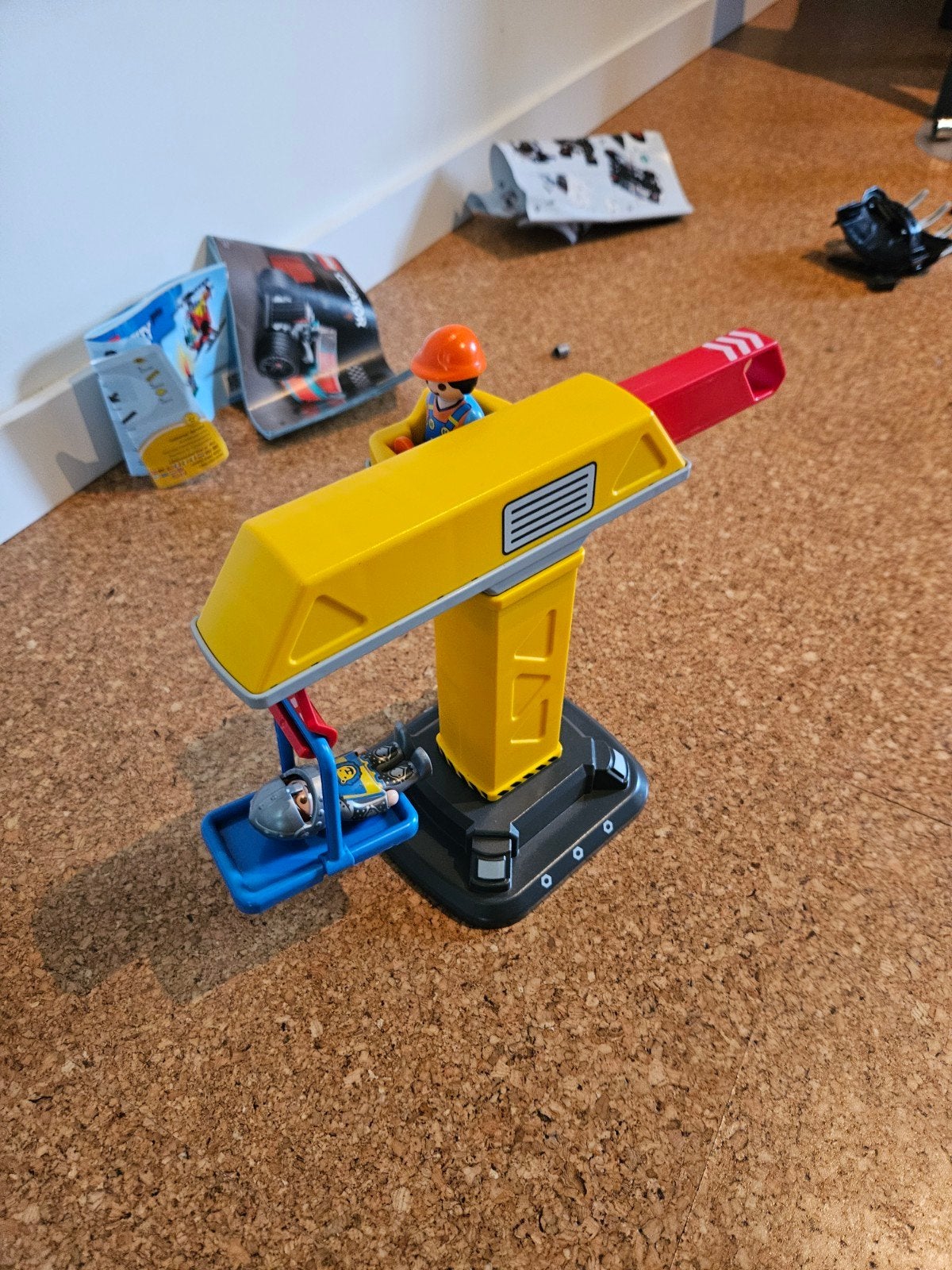 Playmobil kraan, Ophalen
