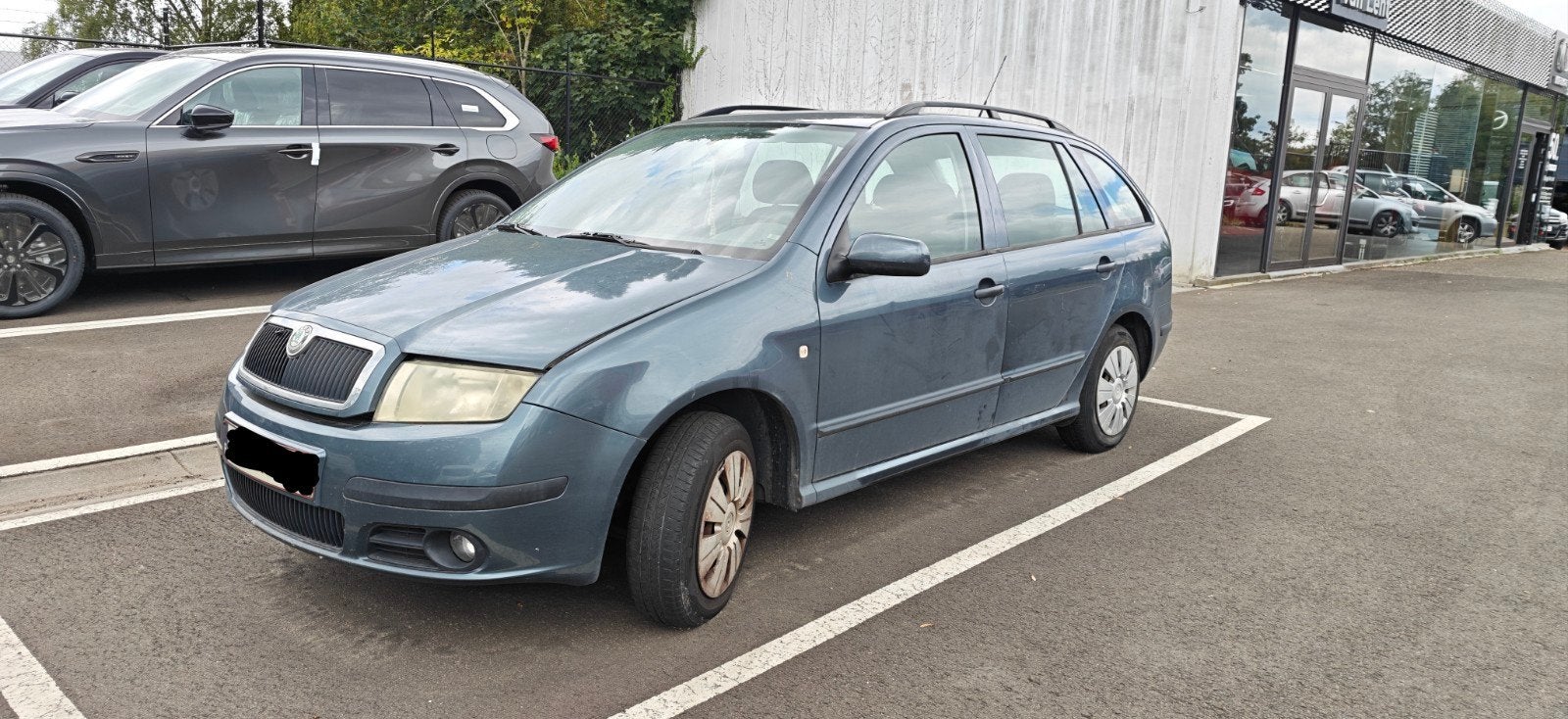 Skoda Fabia, Argent ou Gris, Achat, Boîte manuelle, Noir