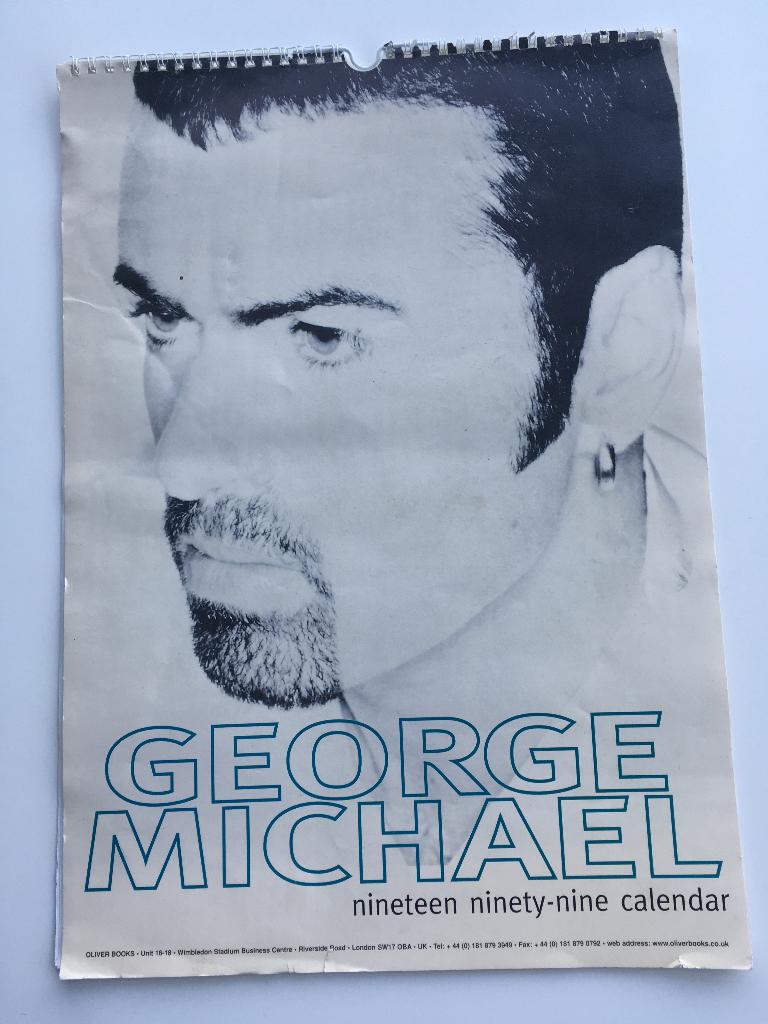 George Michael kalender 1999, Verzamelen, Ophalen of Verzenden