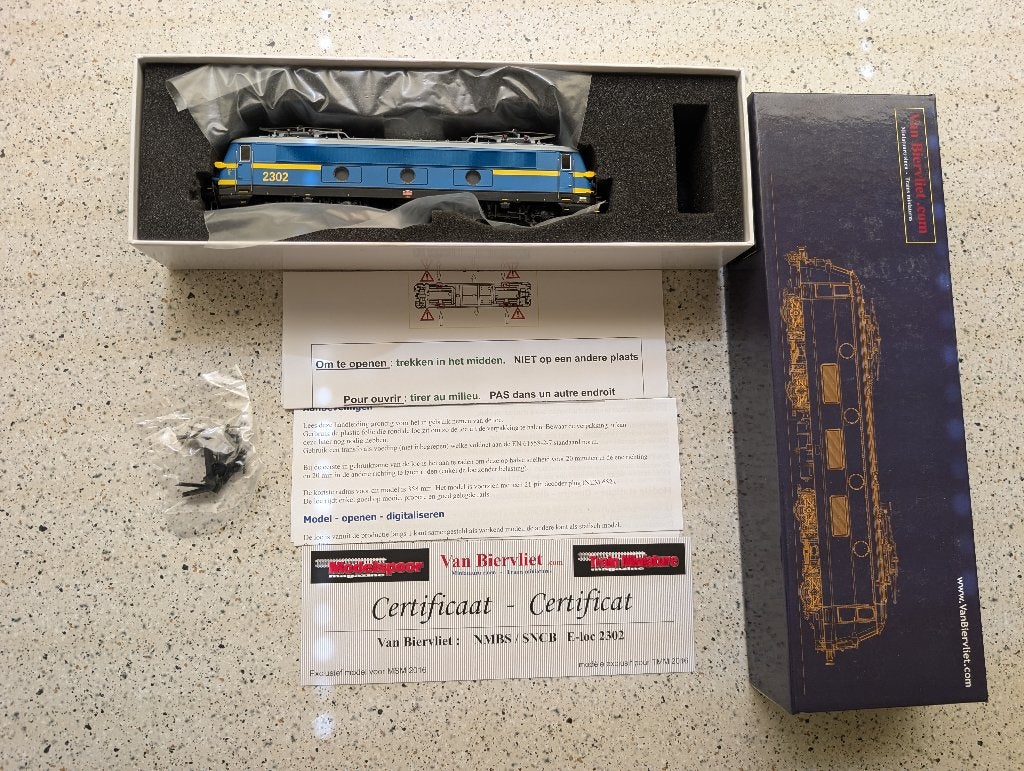 SNCB SNCB | Vanbiervliet | MSM HLE 2302 | Sous-marin | SOUND, Hobby & Loisirs créatifs, Autres marques, Enlèvement ou Envoi, Comme neuf