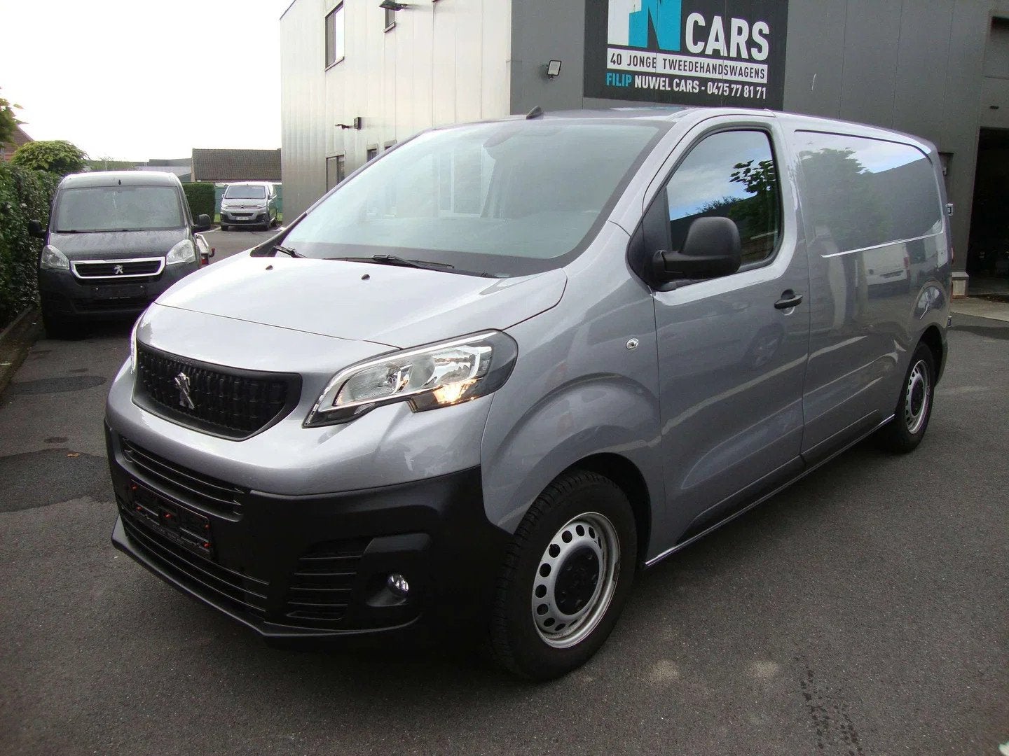 Peugeot Expert 102pk , L2, 3 pl, navi, 17.190+btw, 2023, cam, Autos, Euro 6, Entreprise, Boîte manuelle, 5 portes