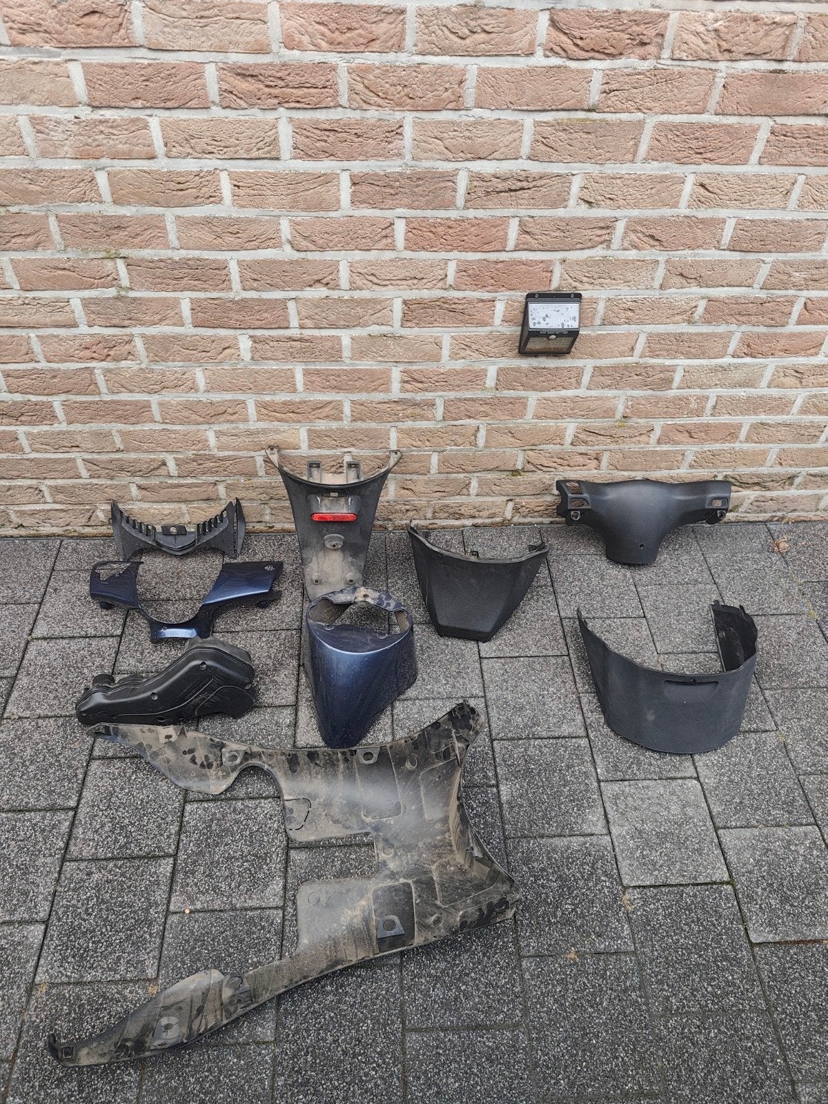 Zip onderdelen, Ophalen