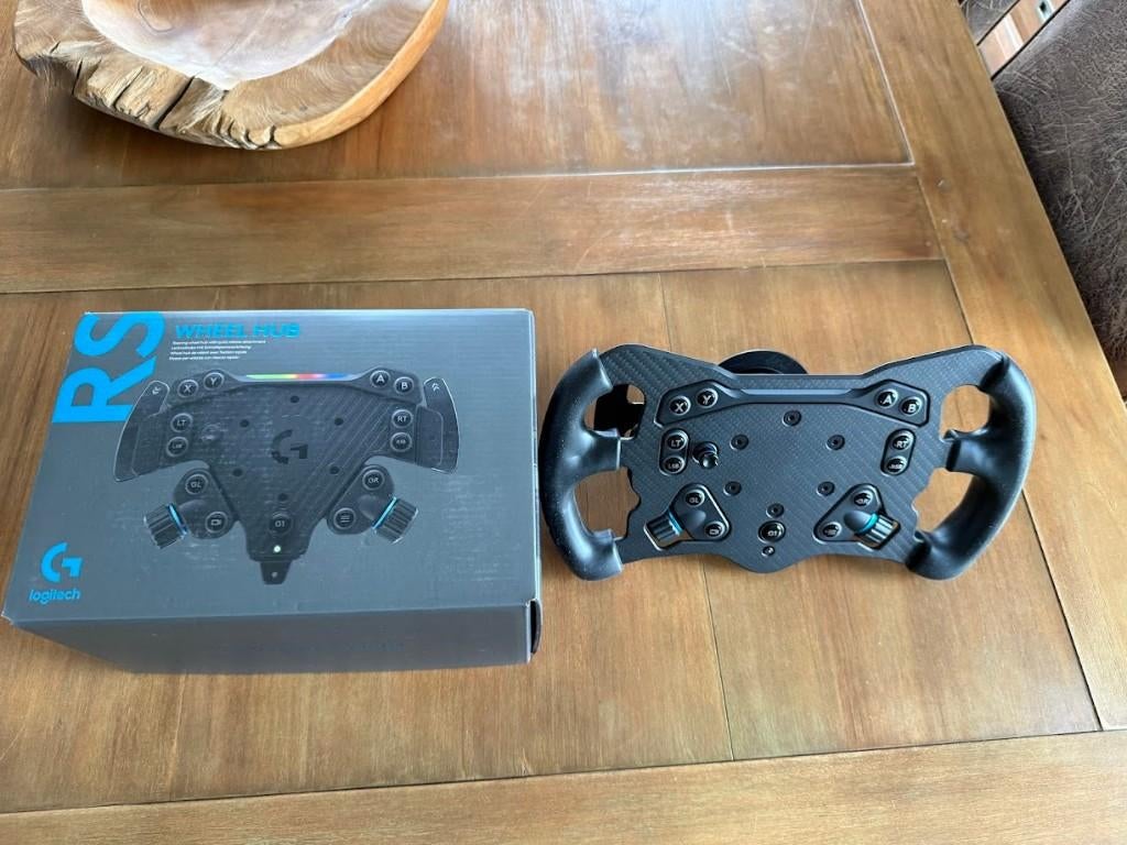 Logitech RS 50 base, volants, pédalier, shifter, etc.., Computers en Software, Ophalen, Zo goed als nieuw, Logitech