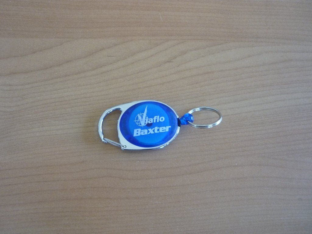 Gratis Viaflo Baxter uitrekbare sleutelhanger, Enlèvement ou Envoi