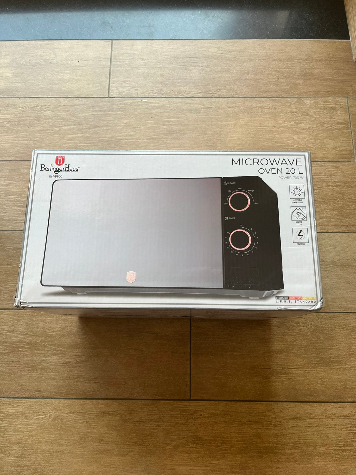 Berlinger Haus Micro-ondes BH9900, Neuf, Enlèvement ou Envoi, Moins de 45 cm, Micro-ondes