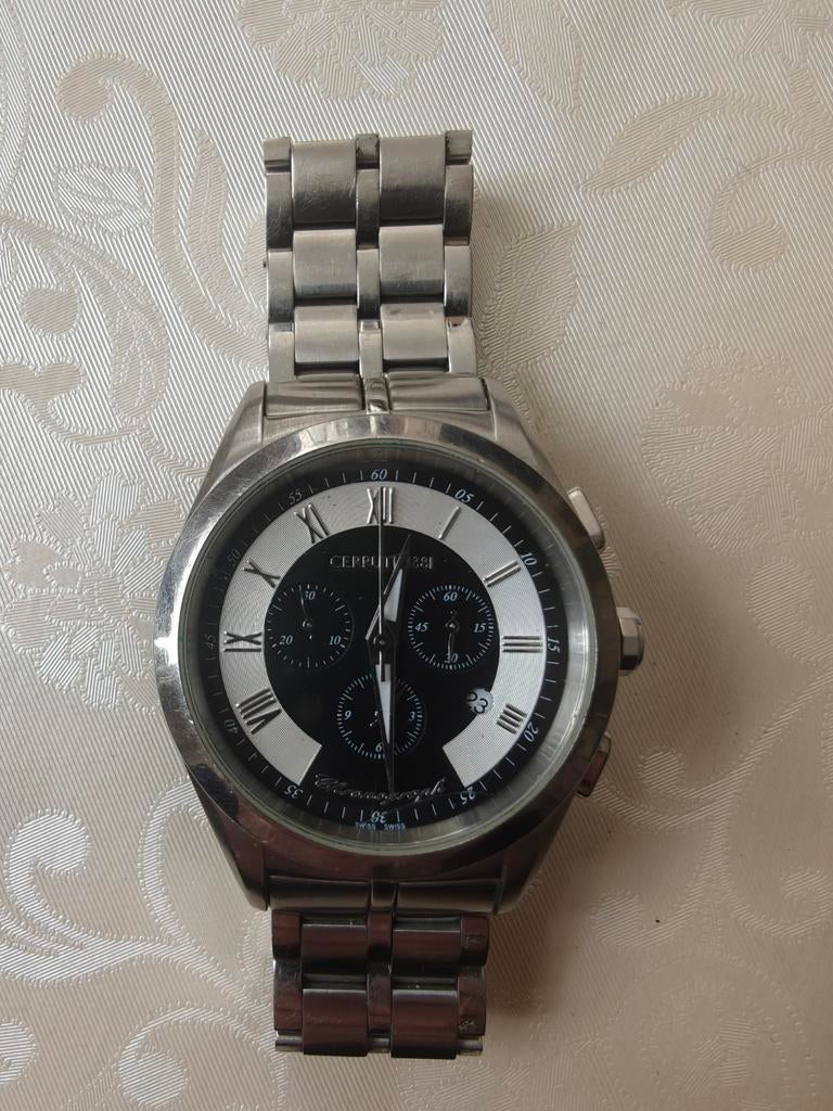CERRUTI 1881 heren horloge, Ophalen