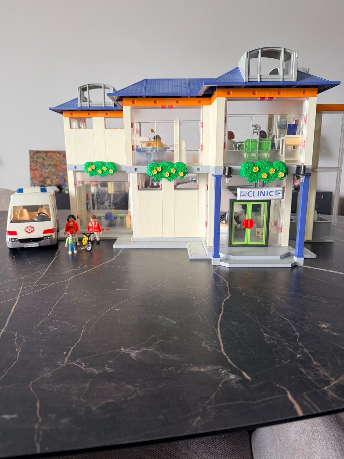 Ziekenhuis Playmobil, Ophalen, Gebruikt, Complete set, Gebouw