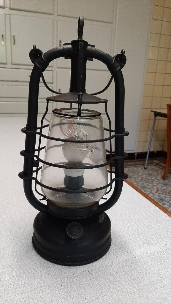 Lampe Tempête Ancienne FEUERHAND n201- Restaurée, Antiek en Kunst, Antiek | Verlichting, Ophalen