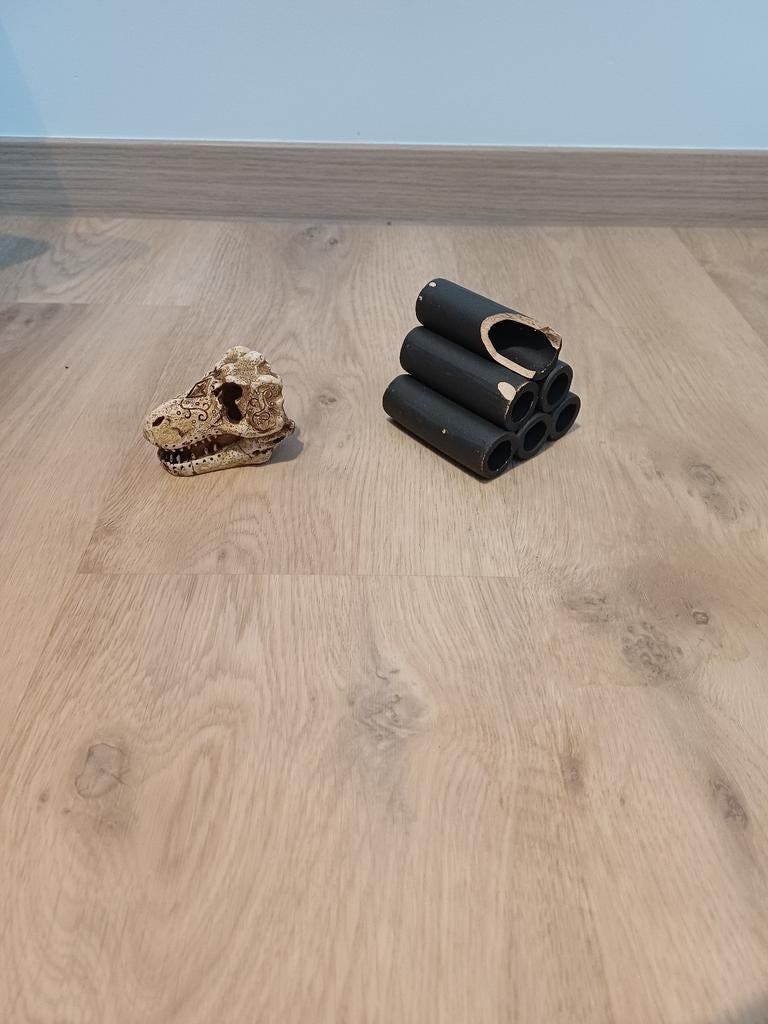 Aquarium decoraties set 3 (3 euro per stuk), Dieren en Toebehoren, Ophalen of Verzenden, Gebruikt