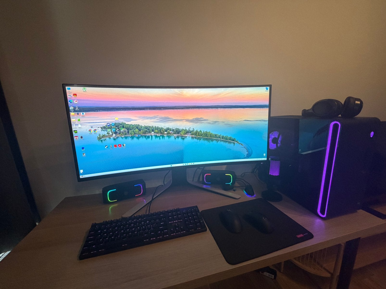 Alienware Aurora R16 Gaming PC RTX 4080 + Alienware 38”, Informatique & Logiciels, Ordinateurs de bureau, 32 GB, Avec carte vidéo