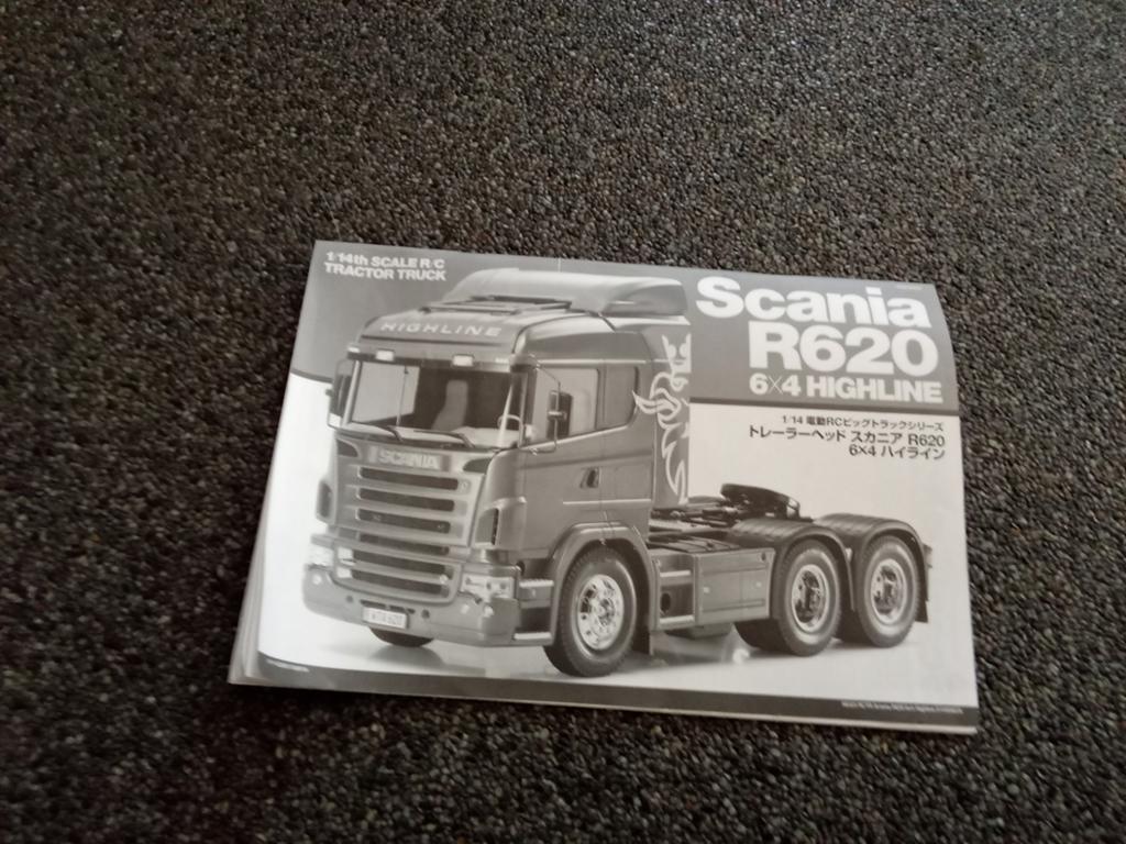 Scania r620 schaal 1/14, Ophalen
