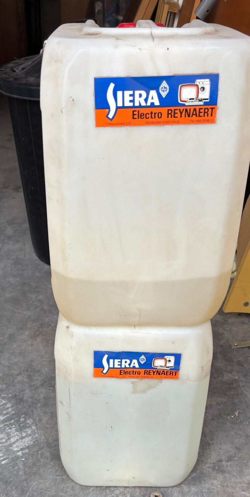 Brandstof petroleumkachel, Ophalen, Petroleumkachel