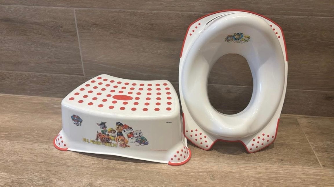 Paw patrol brilverkleiner + opstapje, Kinderen en Baby's, Ophalen, Zo goed als nieuw