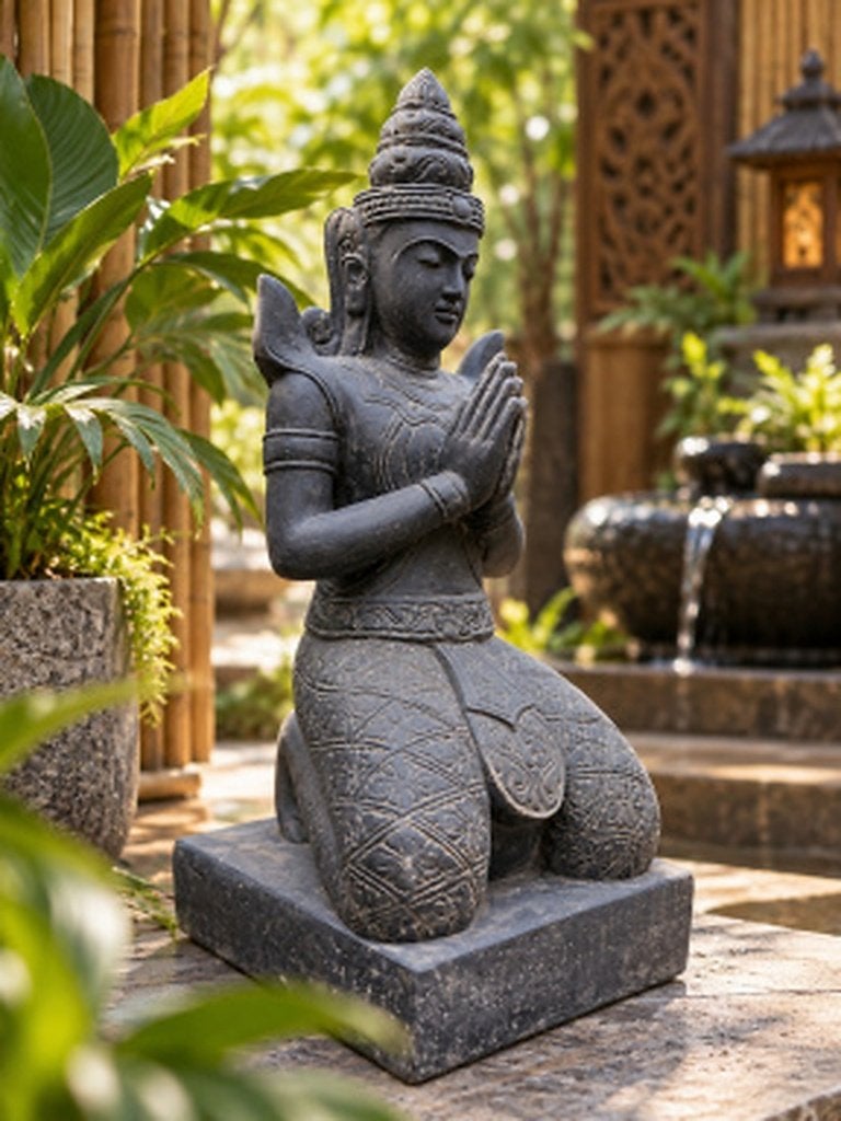 Gardien de temple thaïlandais , 110 x 45 x 45 cm, Neuf, Info@asianimport.be, Asian Import, Enlèvement