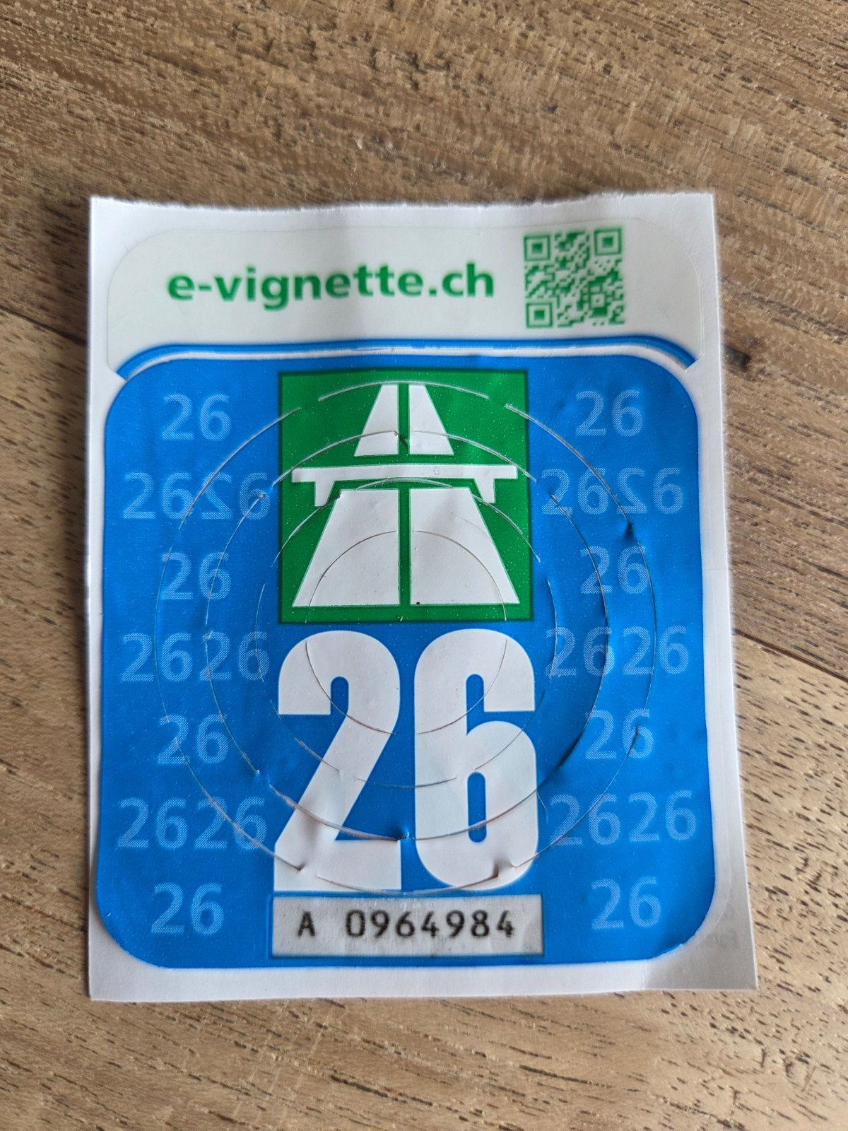 vignet Zwitserland, Tickets en Kaartjes, Autovignetten