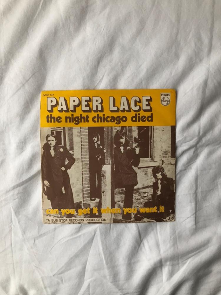 Paper Lace - the night chicago died, Verzenden, Gebruikt, Overige formaten, Poprock