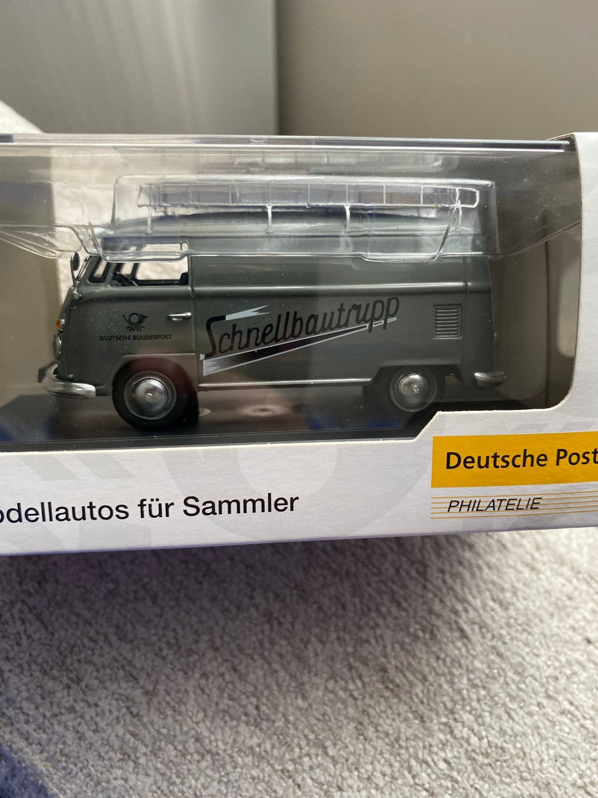 Vw T1 Schuco Collection Bundespost 1:43, Enlèvement ou Envoi, Comme neuf, Schuco