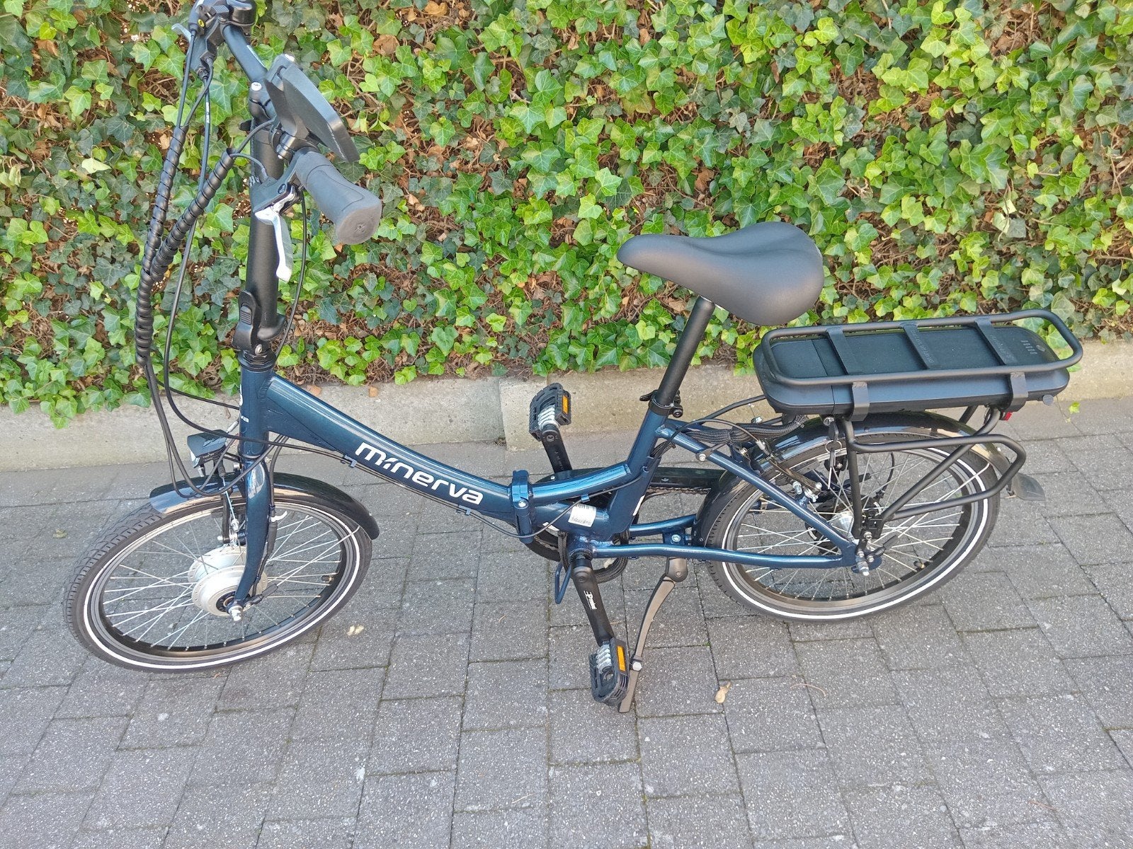 Electrische vouwfiets Minerva, Versnellingen, Zo goed als nieuw, Deels opvouwbaar, Ophalen