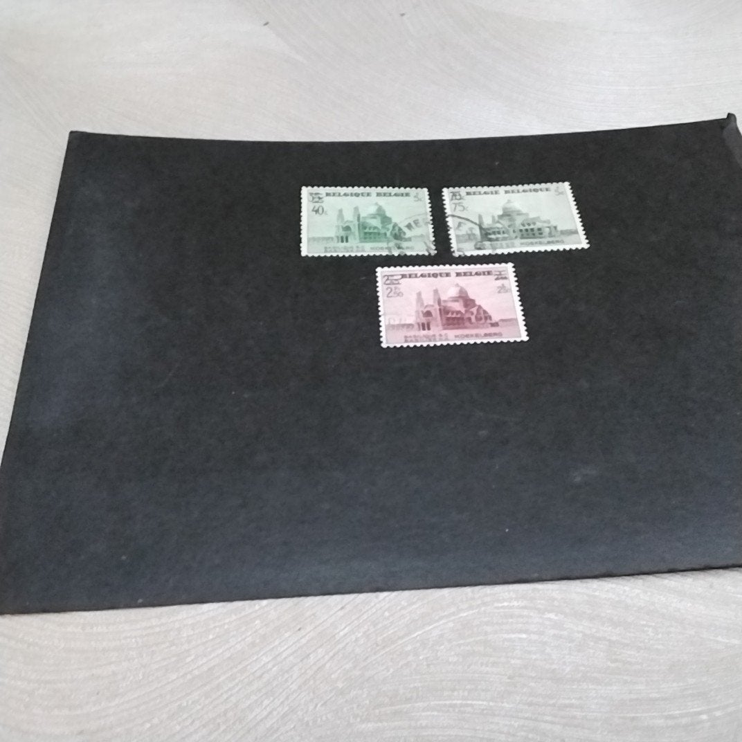 BELGIE  481/483 gestempeld met cote 8,00 €, Ophalen of Verzenden, Gestempeld