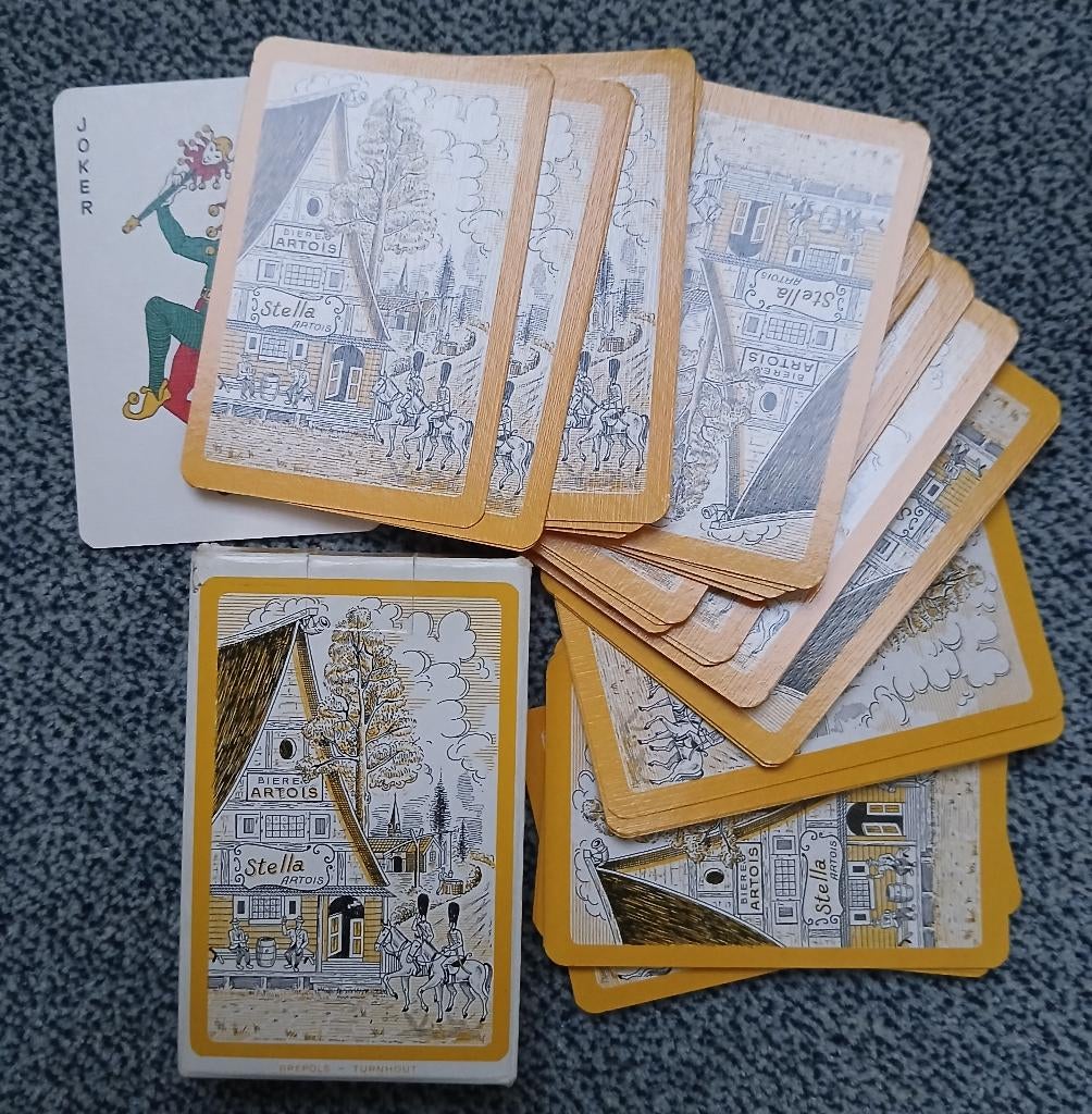 Artois, Verzamelen, Verzenden, Speelkaart(en)