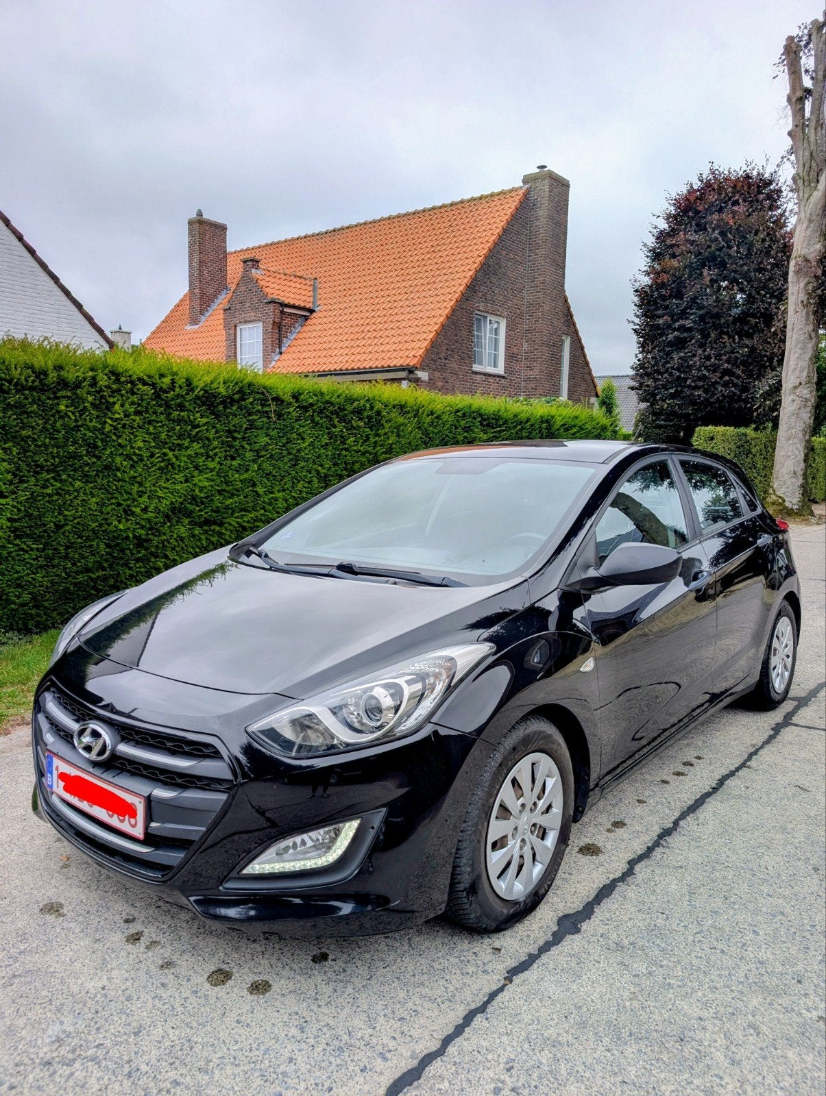 Hyundai i30, Auto's, Zwart, 5 zetels, Particulier, Onderhoudsboekje