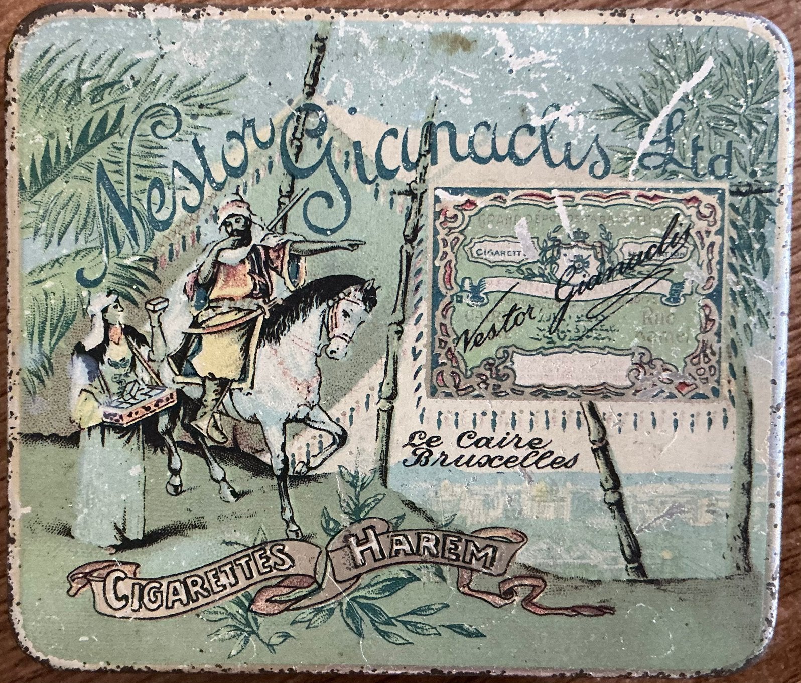 HAREM/NESTOR GIANACLIS/BRUXELLES CIGARETTES (1910-1920), Collections, Enlèvement ou Envoi, Comme neuf, Emballage