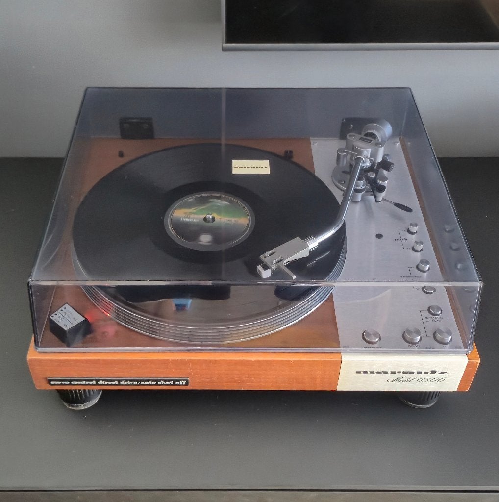 Marantz 6300 Platenspeler met Sony PUA-1600 arm Vintage HiFi, Gebruikt, Pitch-regelaar, Platenspeler, Ophalen
