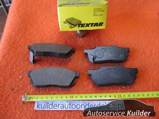 remblokken voorzijde Honda Civic IV V Jazz III Prelude II BP, Neuf, Honda, -, -