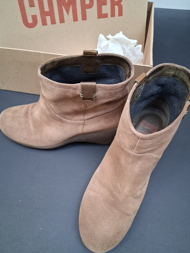 Camper dames enkellaars, Kleding | Dames, Schoenen, Bruin, Camper, Ophalen of Verzenden, Gedragen