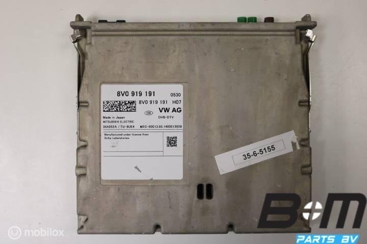 TV tuner VW Passat B8, Utilisé