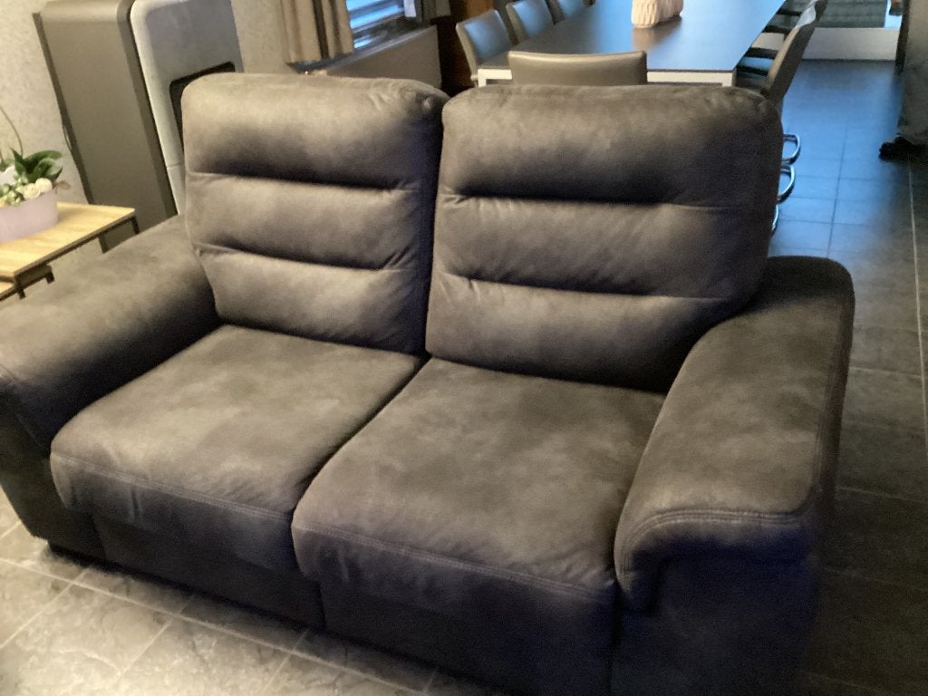 Salon, Huis en Inrichting, Ophalen, Gebruikt, Rechte bank, Stof
