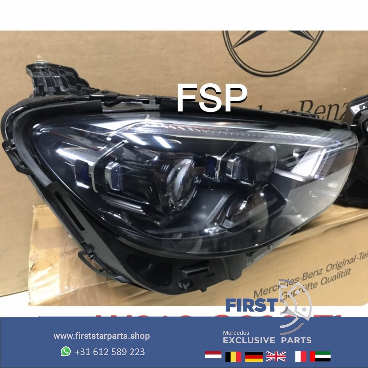 W213 C238 FACELIFT 2020 E63 AMG LED MULTIBEAM KOPLAMPEN SET, Gebruikt, -, Ophalen of Verzenden, -