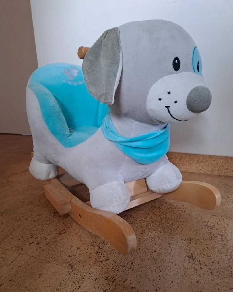 Schommelhond Nattou, Ophalen, Gebruikt