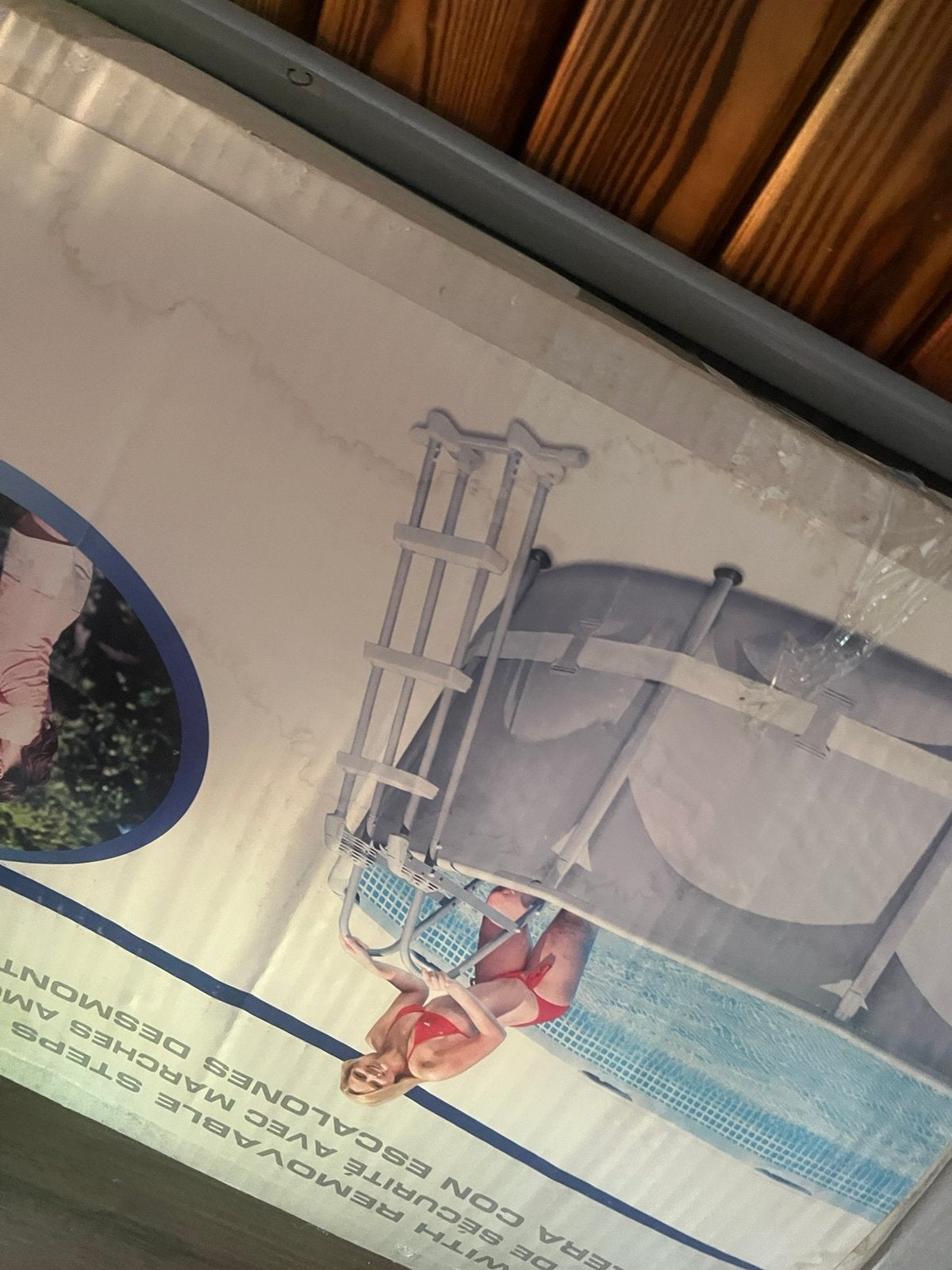 Échelle de piscine Intex, Jardin & Terrasse, Produits de culture, Enlèvement, Comme neuf