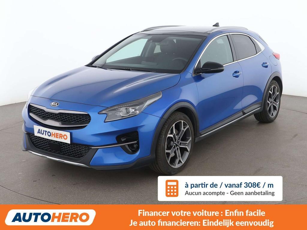 Kia Xceed 1.5 TGDI Spirit (bj 2021, automaat), Auto's, Kia, XCeed, Gebruikt, Blauw, 5 deurs
