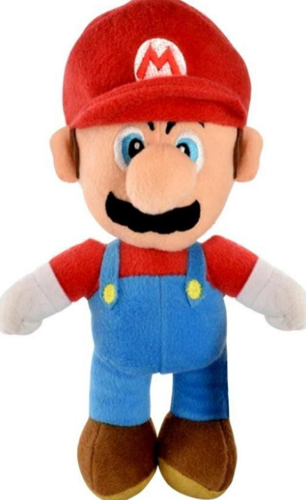 Super Mario pluche Knuffel - Mario, Overige typen, Nieuw, Ophalen of Verzenden, Middelgroot (20 tot 80 cm)