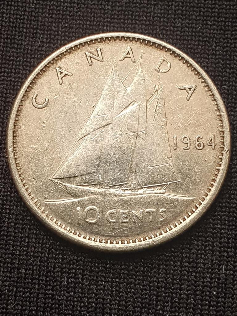 Munt canada, Verzenden, Noord-Amerika, Losse munt, Zilver
