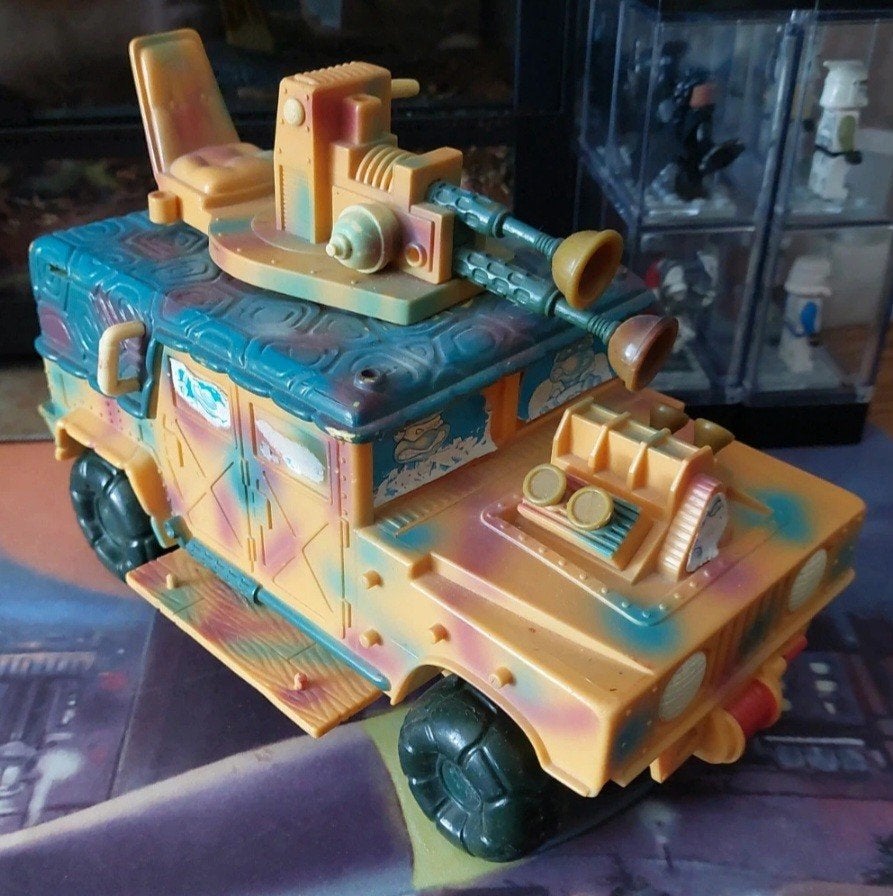 Véhicule tortues Ninja 1992, Enlèvement, Utilisé