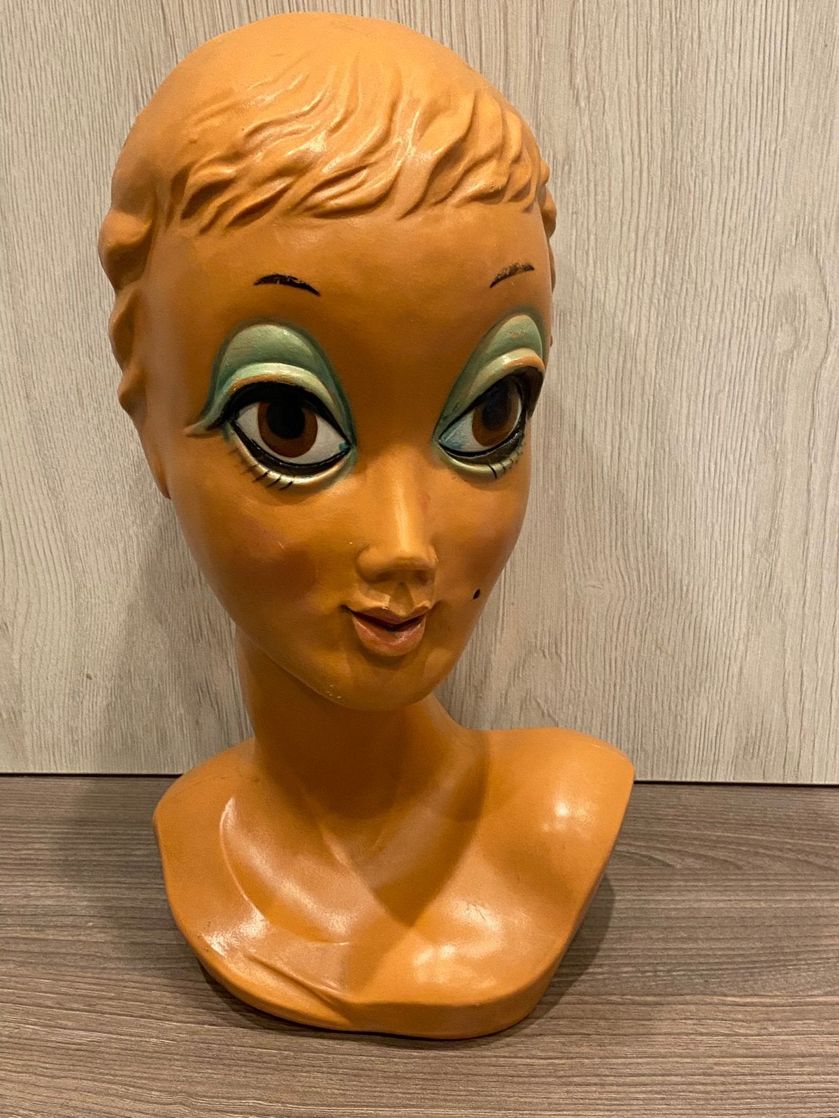 Twiggy buste model mannequin pruikenhoofd, Enlèvement ou Envoi