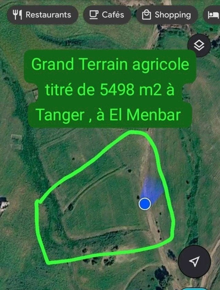 À Vendre  Grand Terrain Agricole Titré  de 5498 m2, Immo