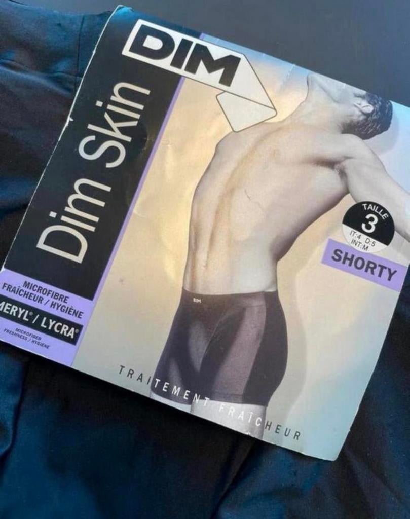 DIM Skin Microfiber Boxer, Verzenden, Zwart, Boxer
