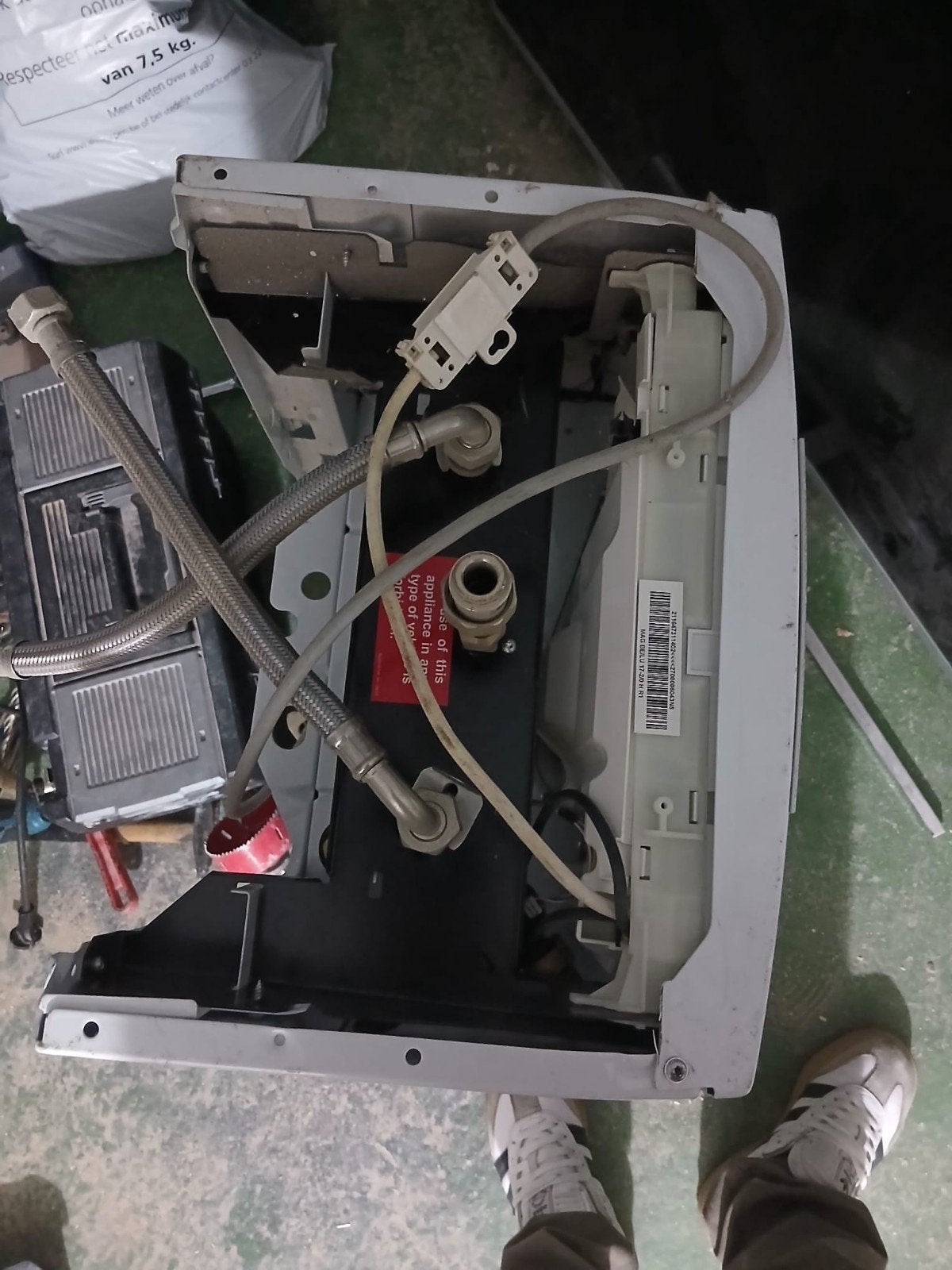 Boiler, Ophalen, Boiler