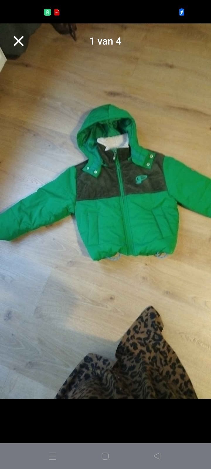 CKS winterjas maat 122, Ophalen, Zo goed als nieuw, Cks, Jongen