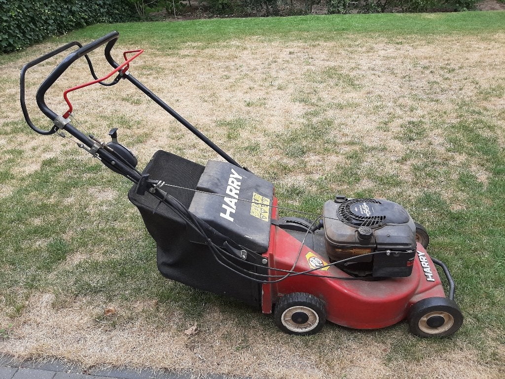 Grasmaaier, Tuin en Terras, Grasmaaiers, Ophalen, Gebruikt, Benzine-grasmaaier, Opvangbak