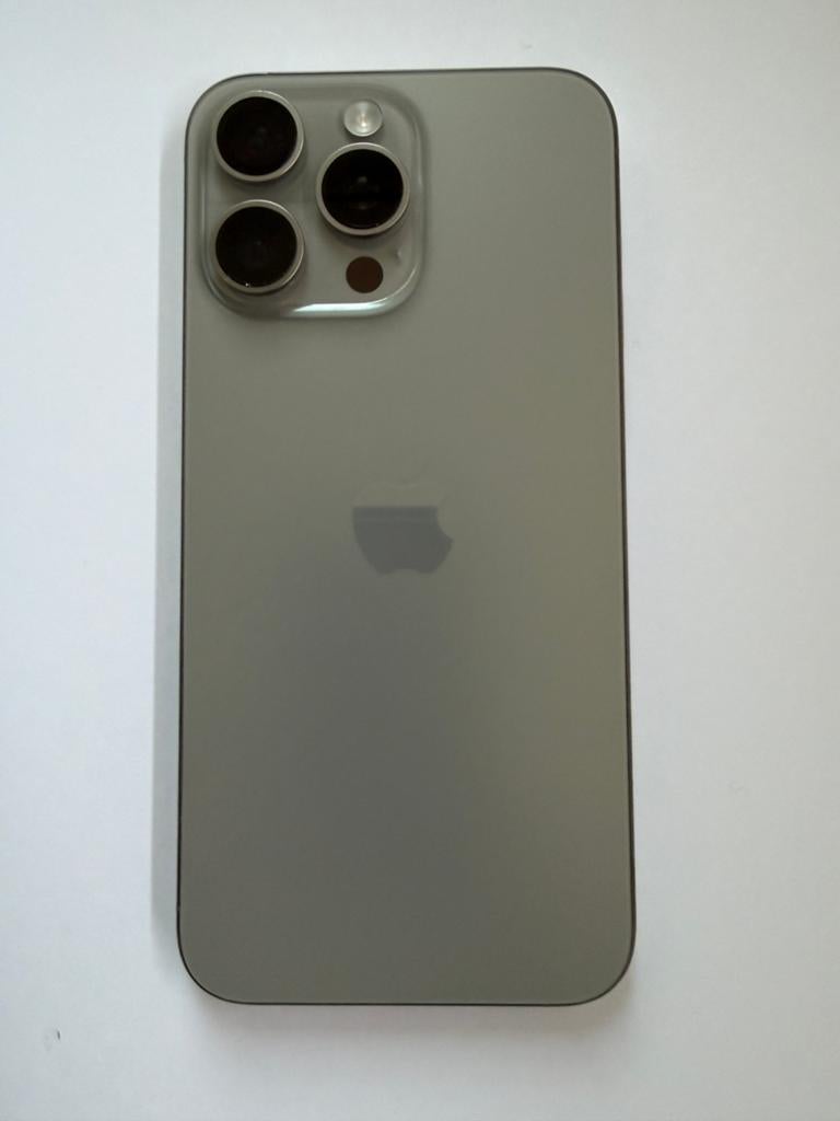 Iphone 15 Pro Max Natural Titanium 256gb, Télécoms, Téléphonie mobile | Apple iPhone, 256 GB, IPhone 15 Pro Max, Comme neuf, Enlèvement