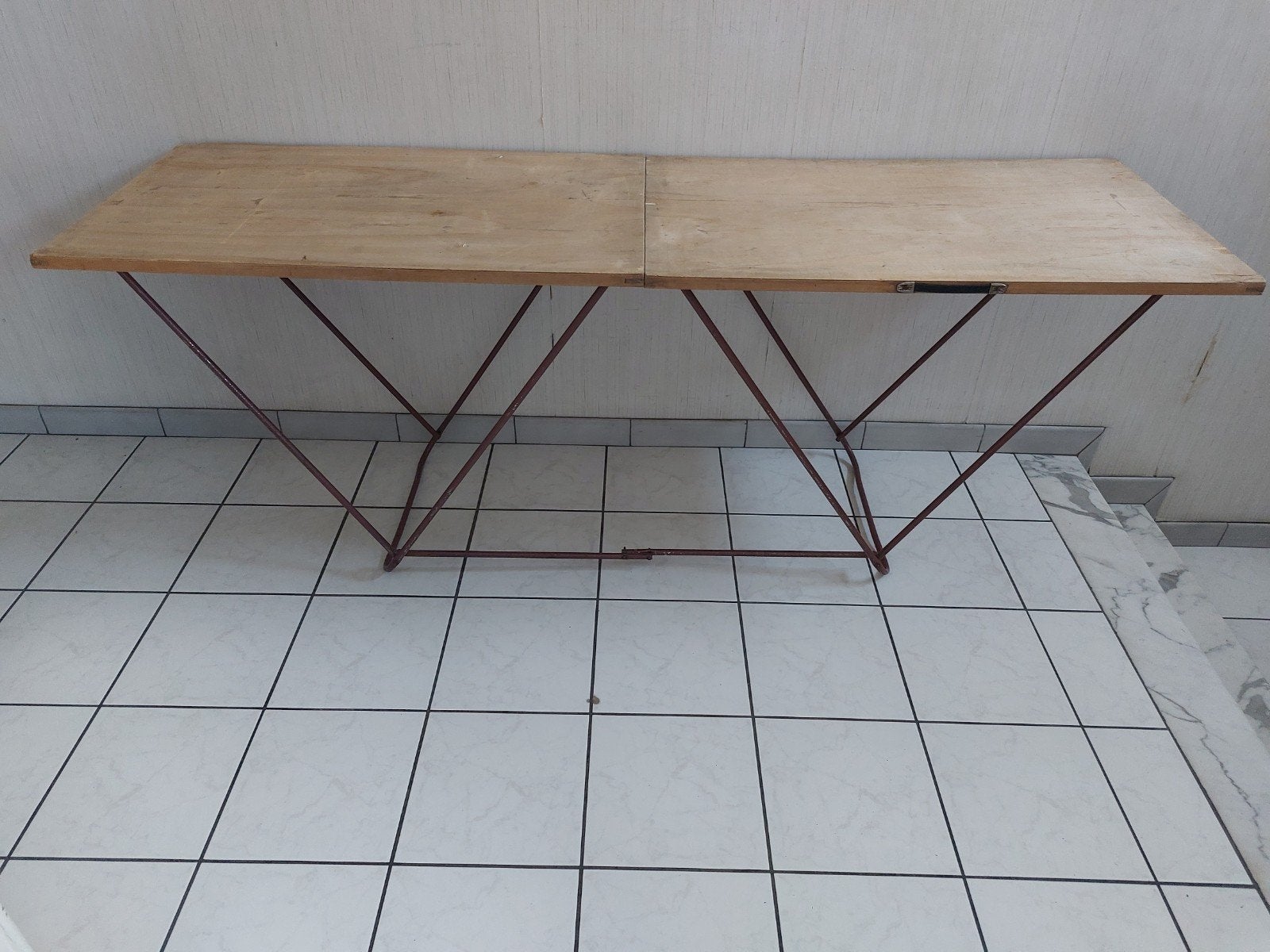 table pliable, Ophalen