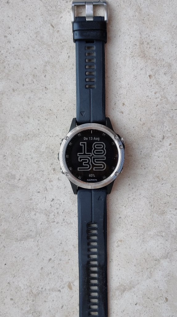 Garmin Fenix 5 Plus, Ophalen, Gebruikt, Zwart, Garmin